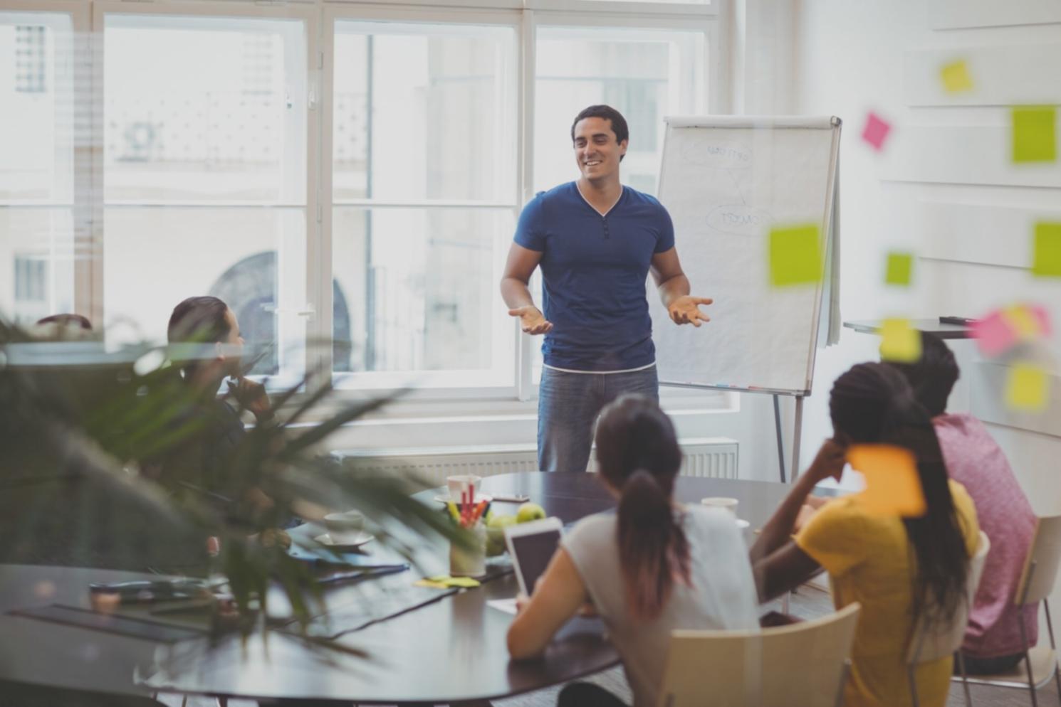 Team zelpriona bei der Arbeit